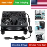 Cooling Case Fan For Receiver Dvr Xbox Tv Router 120MM 25MM 5V Usb Power. Fixed Price $36.89.