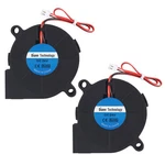 Diann 2PCS 5015 3D Printer Dc 24V Brushless Blower Cooling Fan Turbine Turbo .... Fixed Price $13.11.