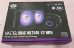 New, Open Box! Cooler Masterliquid ML240L V2 Rgb (BX-E700012). Fixed Price $45.00.