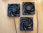 Gamdias Notus M1-1203 Performance Hydraulic Bearing 120MM Case Fan Black Pack. Fixed Price $25.00.