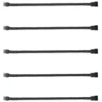 Threebulls 5 Pack 4-PIN Pwm Fan Splitter Cable, Sleeved Braided Adapter Compu.... Fixed Price $7.91.