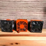 Lot Of 3 Delta Computer Box Fans GFB0812SHS Dc Brushless 12V 1.20A -8E27 Vde Vtg. Fixed Price $15.95.