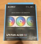 Lian Uni Fan Al Series 120MM - Single White. Fixed Price $29.99.