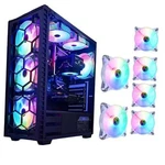 Ds Static Rgb Led 120MM Fan For Pc Cases, Cpu Coolers, Radiators White. Fixed Price $33.70.