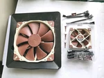 Pair (2) Noctua NF-A9 Pwm 92MM Premium Fans Open Box W/ Y-cables & Screws. Fixed Price $35.00.