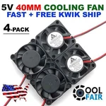 5V 40MM Cooling Computer Case Fan 4010 40X40X10MM Dc Pc 3D Printer 4-PACK C37. Fixed Price $20.77.