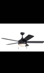 Brown Traditional Celing Fan By Trans Globe Model# Lgl F151 52" 4 Blade. Fixed Price $45.00.