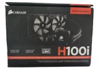 Corsair H100I Aio Cooler - Working Rgb Boxed All Brackets No Fans. Fixed Price $17.48.