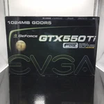 Evga Nvidia Geforce Gtx 550 Ti Graphics Card (1 Gb GDDR5) New In Box. Fixed Price $191.25.