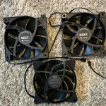 Computer Fans X3. Fixed Price $18.00.