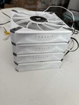 Corsair ML140 Rgb Elite 140MM Fan 4-PACK White. Fixed Price $40.00.