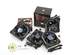 4X Lot Asiahorse Nyota 120MM Argb Fans 3-PACK/1X 1-PACK 2000 Rpm Hdb. Fixed Price $39.99.