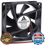 Gdstime 4500RPM 8CM 80MM X 25MM 12V Big Airflow High Speed Dual Ball Bear. Fixed Price $24.69.
