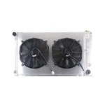 Ohob-cool 3 Rows Full Aluminum Radiator With Shroud Fan For Chevy 1970-1987 7.... Fixed Price $299.88.