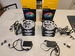 Corsair QL120 Rgb 120MM Cooling Case Fan - 2X 3 Pack (6 Total). Fixed Price $70.00.