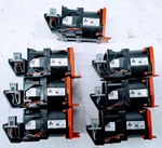 Lot Of 7 Delta GFC0412DS-SM06 12V 2.8A Server Fans. Fixed Price $75.00.