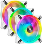 Corsair Icue QL120 Rgb 120MM Pwm White Fan Triple With Lighting Node Core. Fixed Price $99.99.