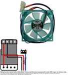Fan Muffin Cooling 80MM 80X80X25 Top Motor Uv Blbl DF1208SM 0.20A. Fixed Price $6.00.