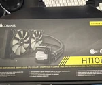 Corsair Hydro H110I Liquid Cpu Cooler 140MM Fans Universal Lga Compatible. Fixed Price $47.00.
