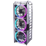 Geeekpi Raspberry Cluster Case 12-LAYER Rack With Fan Rgb For 4B/3B+/JE.... Fixed Price $149.84.