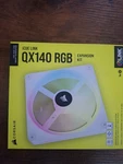 Corsair Icue Link QX140 Rgb Fan Expansion Kit 140MM White New Open Box. Fixed Price $45.00.