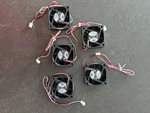 Top Motor (DF126020SL-3-0.13A) DC12V 0.18A Qty 5 Cooling Fans. Fixed Price $22.00.