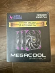 Super Flower Megacool 12CM Pwm Fan 3PCS SF-PF121-BK 4-PIN Triple-pack. Fixed Price $40.00.
