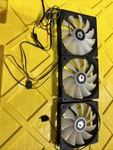 Lot Of 3 Id-cooling ID12025M12S 120MM Rgb Case Fans For Pc/water Cooler Radiator. Fixed Price $19.55.