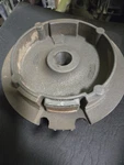 Multi-purpose Engine Flywheel Cooling Fan Gray Metal Durable Replacement Part. Fixed Price $200.00.