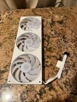 Nzxt F360 Rgb Core Triple 360MM Multicolor White Case Fan. Fixed Price $28.00.