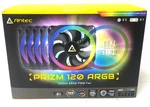 Antec Pwm Computer Fan Dual Sided Ring, Illuminating Prizm, 120MM Argb. Fixed Price $44.99.