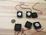 6 Pieces - 24V Fan 25MM X 10 Brushless Cooling Small Micro Flow Cfm B18. Fixed Price $33.92.