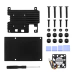 For Raspberry Pi 5 Cooler Case Cooling Fan Enclosure Heat Sink Protective Cover. Fixed Price $13.00.