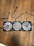 Deepcool Argb CF120 (DF1202512CL) Mm Desktop Case Fans (3 Count). Fixed Price $8.00.