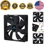 120MM Silent Fan For Pc Cases, Cpu Coolers, Mining Rigs Quiet Computer Cool.... Fixed Price $15.46.
