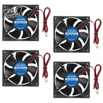 4PCS 8025 Cooling Fan 80X80X25MM Dc 24V Cooler Brushless 80MM XH2.54 2PI. Fixed Price $16.43.
