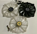 Lot Of 3 Used Pc 200MM Computer Tower Fans Thermaltake X2 & Cooler Master *as-is. Fixed Price $36.47.