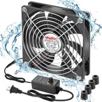 120MM 25MM Waterproof Small Box Fan IP67 12V Computer With Ac Plug Speed. Fixed Price $32.59.