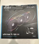 Lian Uni Tl 120MM Rgb Case Fans, 3-PACK, Black. Fixed Price $59.00.