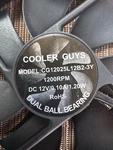 6 Pcs Cooler Guys Ball Bearing Case Fans.. Fixed Price $35.00.