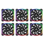 Enermax Squa Argb Pwm 120MM Case Fan - 6 Pack (black) Oem. Fixed Price $30.00.