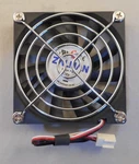 Zalman ZF8015ASM 80MM 3-PIN 12V/0.14A Quiet Pc Case Fan With Chrome Guard. Fixed Price $11.95.