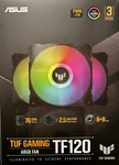 Asus - TF120 Tuf Argb Fan Triple Kit With Controller Black. Fixed Price $95.95.
