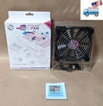 Evercool 140MM Usb Powered Nuc, Router, Amplifier, Console 2-SPEED Cooling Fan. Fixed Price $16.99.
