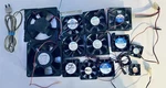 Lot Of 14 Fan Simon, Archer, Nidec, Max Flow Nbm & More Untested. Fixed Price $64.95.