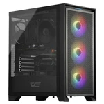 Darkflash Atx Mid-tower Gaming Pc Case, Pre-installed 3X120MM Fix Rgb Fans, With. Fixed Price $101.07.