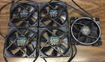 Lot - Xspc/xinruilian Cooling Fans (check Description). Fixed Price $39.99.