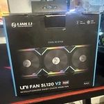 Lian Uni SL120 V2 120MM Rgb Fluid Dynamic Bearing Case (3 Pack) New. Fixed Price $80.00.