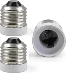Twdrtdd Fineled 3-PACK E26 To E17 Socket Adapter,medium Screw Intermediat. Fixed Price $11.25.