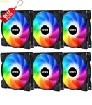 120MM Argb Case Fan 5V Addressable Speed Adjustable Pc Cooler 6 Pack. Fixed Price $47.79.